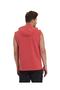 Men's Hooded Kangaroo Pocket Sleeveless Sweatshirt - 4