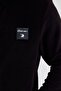 Classics Men's Black Standard Fit Daily Comfortable Zip Collar Fleece Sports Sweatshirt - 5