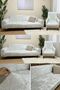 Velvet Elastic 3 3 1 1 Seat Cover Set |   Sofa Cover |   Sofa Bed Cover Case