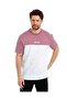 Men's Crew Neck Colorblock Regular Fit Printed T-Shirt