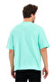 Jacquard Fabric Crew Neck Short Sleeve Oversize Men's T-Shirt - 4