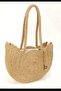 Swan Model Inner Lined Straw Look Beach and Daily, Stylish and Elegant Shoulder Bag - 3