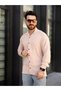 Men's Relaxed Fit Loose Linen Oversize Aerobin Shirt - 3