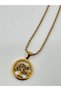 Women's Steel Gold Tree of Life Necklace, Steel Necklace. - 4