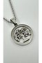 Steel Stainless Life Tree Necklace, Steel Life Tree Necklace, Steel Necklace