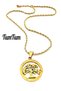 Women's Steel Gold Tree of Life Necklace, Steel Necklace. - 7