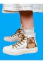 Capy Bra Printed Sneaker Girls' Sports Shoes with 2 Laces - 2