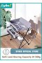 4 in 1 Baby Changing Table Infant Foldable Nursery Change Tables with Unit Storage Bags and Wheels, - 2