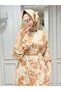 Dress with Long Innerwear in Ethnic Pattern - 4