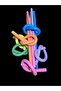 Locking Pool Pasta Sea Pasta Yellow Lock Blue Length: 155cm - 4