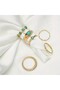 6 Pieces Gold Color Joint Ring Set Vip Enamel Multiple Combination Women's Ring Set-115 - 4