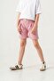 Double Leg Belt Cord Girl's Shorts - 8
