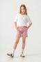Always Be Joyful Embroidered Girl Shorts - 3