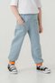 New York City Skaters Printed Pockets Boys Tracksuit Bottoms with Bird Eyes - 4