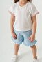 Floral Embroidered Girl's Shorts - 6