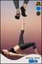 Non-Slip Pilates Socks – Size 35-40 |   Ballerina Type Socks for Yoga, Exercise and Dance