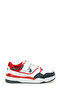 Original U.S. Polo Assn. Boy's White Red Color Sneaker - 2