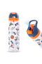 Basket Ball Tritan Water Bottle W/ Spray 750ml - Blue