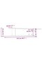 Wall-Mounted TV Shelf Sonoma Oak 125x18x23 cm Engineered Wood - 7