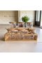 Maisone Set of 6 Glass Jars - Storage Set with Bamboo Lid and Stand - 2