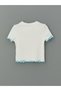New Season Crew Neck Girls' Crop T-Shirt S5Jq11Z4 - 3