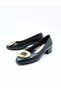 Women's Genuine Leather Heeled Shoes - 4