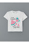 Lcw kids bicycle collar printed girl's t-shirt 2-pack - 2