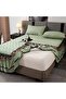 Luxury Satin Bed Sheet Set With 2 Pilow Cover - 3