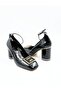 Women's Genuine Leather Heeled Shoes - 3