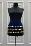 Navy Blue Gold Shakira Belly Dancer Dance Belt Sequin with Bell Henna Play Entertainment Wedding Shakira Belt