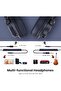 Headphones Over Ear, DJ Headphones with Cable, Professional Closed Studio HiFi Headphones wi - 8