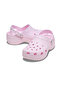 Classic Platform Pearl Clog Women's Daily Slippers 211231-6Zw Pink - 3