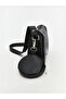 Black Kuromi Printed Girl's Shoulder Bag and Wallet - 2