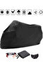 Black E-Mon Mona Electric Motorcycle Tarpaulin 1500W 3 Wheels with Rubber Connection Buckle - 3
