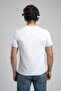 Ember Men's 100% Cotton O Neck T-Shirt White - 3