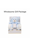 - Animal Stuffed Cuddly Teddy Toy & Blanket Gift Set For Newborn - Blue - 3