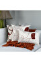 Concept Line Embroidery Square Shaped Decorative Cushion 50 x 50 cm - 4