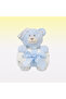- Animal Stuffed Cuddly Teddy Toy & Blanket Gift Set For Newborn - Blue - 5