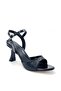 Kindep (Park Md) Wide Single Strap Heeled Women's Shoes Black