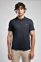 Resao men's polo collar t-shirt navy blue - 2