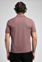 Resao men's polo collar t-shirt dusty rose - 3