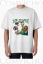 Unisex Mf Doom V1 Design Printed Oversize T-Shirt