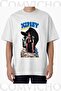 Unisex Nipse V4 Design Printed Oversize T-Shirt