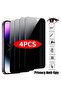 4 قطع زجاج الخصوصية لجهاز iPhone 16Pro Max 4 قطع واقي شاشة الخصوصية لجهاز iPhone 14 Pro Max 14 Plus - 8