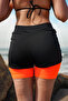 Women's Sea/Pool/Sports Inner Leggings Mesh Shorts - 6