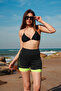 Women's Sea/Pool/Sports Inner Leggings Mesh Shorts