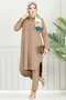 Double Suit with Slit Buttons 23019Ukb929-M Dark Vision - 3