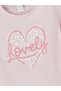 Lcw Crew Neck Printed Girl's T-Shirt 2 Pack Fashion - 6