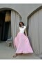 Women's Pink Muslin Fabric Long Pocket Skirt 29250 - 7