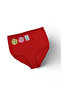 100% Cotton Women's High Waist Lifting Reported Bato Panties 12 Pack - 7